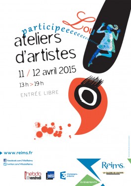 Atelier d'artistes à Reims en 2015