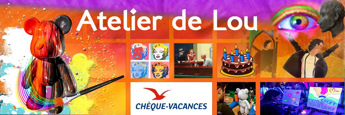 Atelier de Lou Reims - Activité artistique & créative enfant et adulte : cours et stage de dessin, peinture, modelage, sculpture, teambuilding