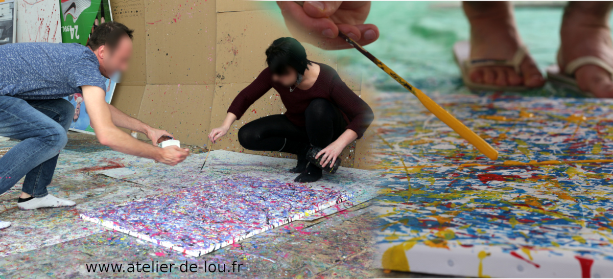 activité peinture et cohésion d'équipe