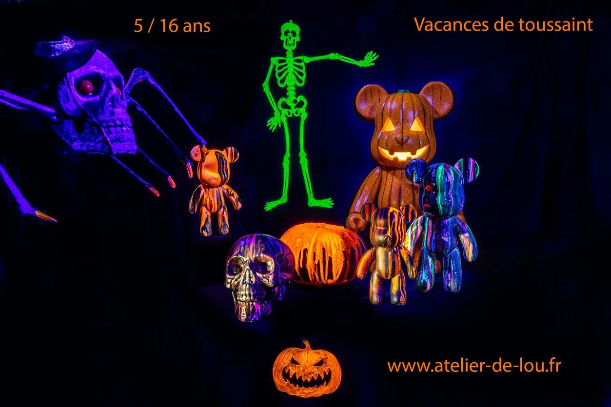 Activité et atelier Halloween des vacances de toussaint