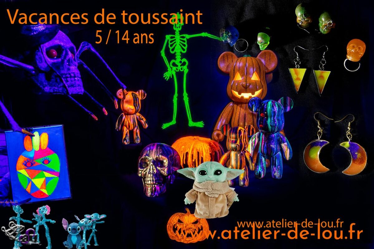 Activité des vacances de toussaint et Halloween enfants