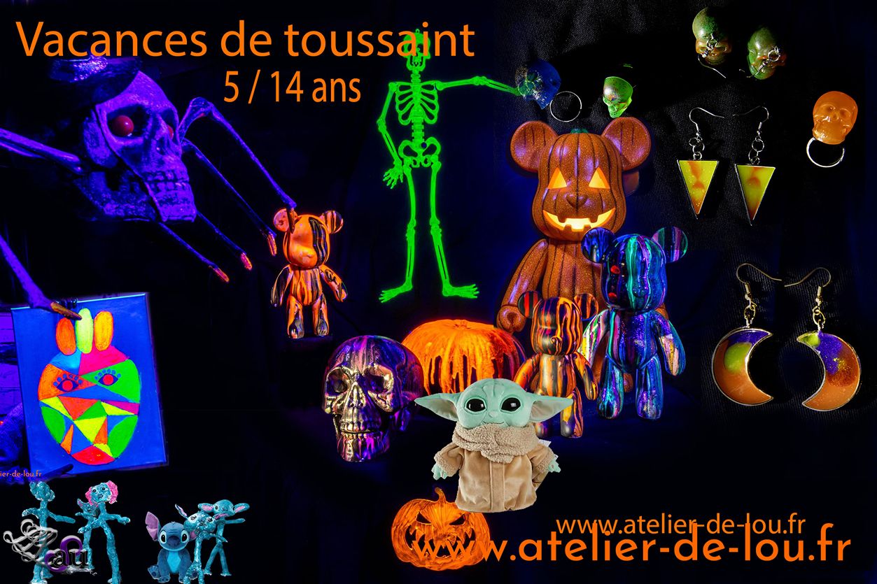 Activité des vacances de toussaint et Halloween enfants