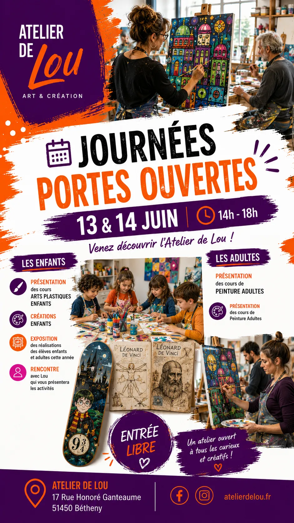 Portes Ouvertes Atelier de Lou à Reims