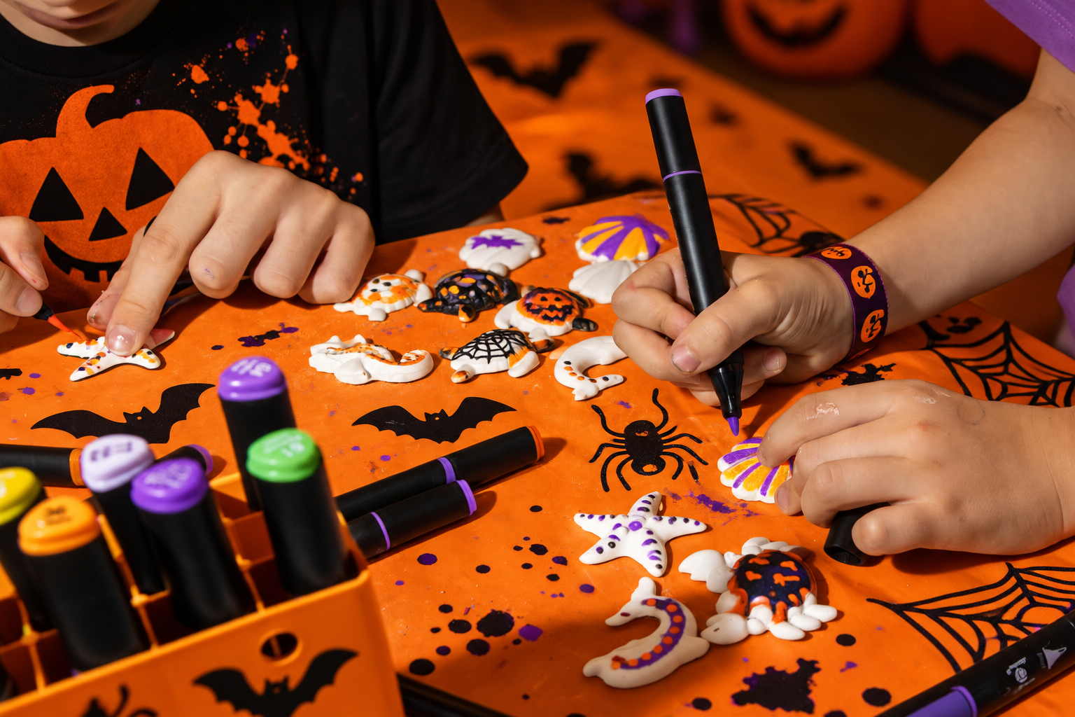 Vacances de toussaint activité tableau 3d pour halloween